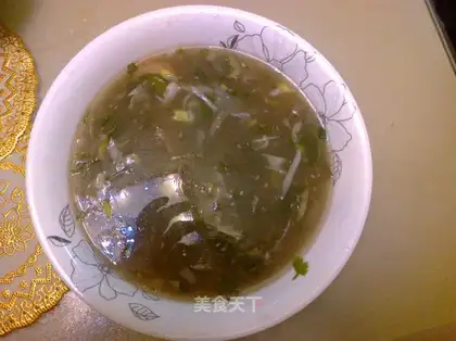Spicy belly soup