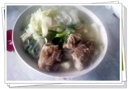 Bones and cabbage