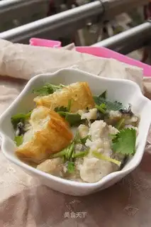 Ponyfish soup