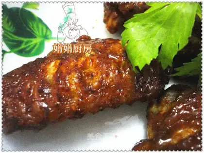 Roasted chicken wings