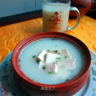 Tofu soup