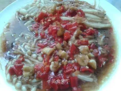 Scratch pepper and garlic