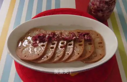 Rose honey and rice