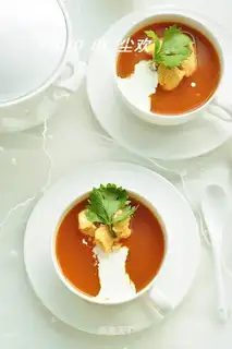 Tomato and vegetable soup