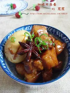 Red roast eggs
