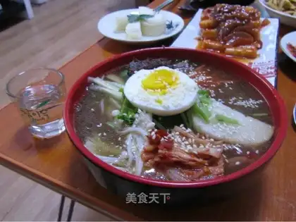Korean cold noodles