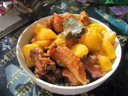 Potato chicken