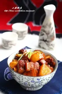 Potato red meat