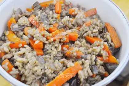 Scrap and rice