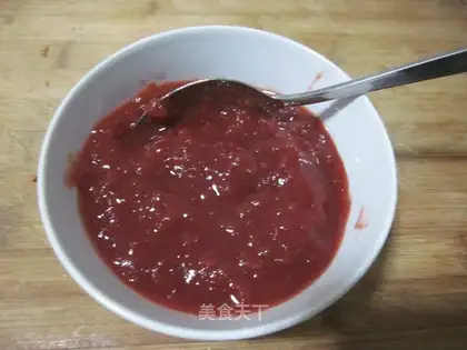 The red sugar marmalade