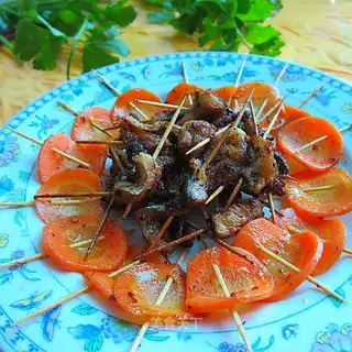 Baked fish skin