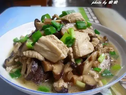 Frozen tofu meats for mushrooms