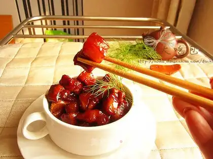 Roasted and red meat