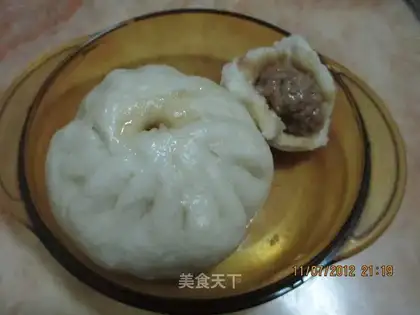 Fresh meat buns