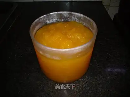 Homemade papaya sauce