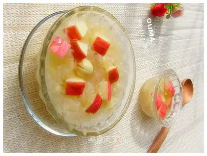 Apple silver spoon