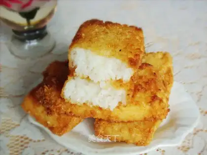Homemade rice cake