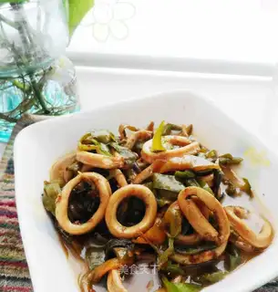 Chili squid rings