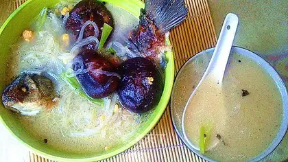 Squid soup