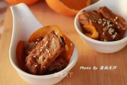 Orange ribs