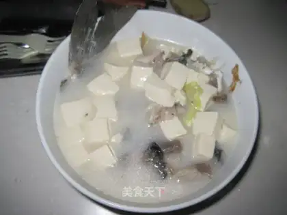 Tofu soup