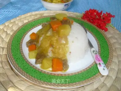 Curry beef