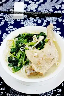 The duck's leg