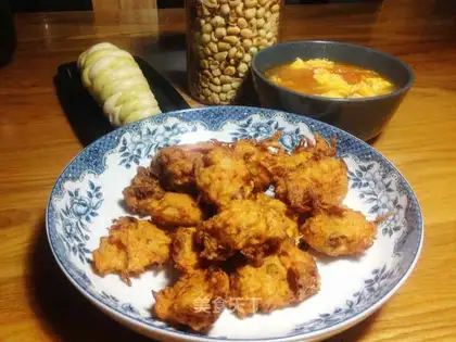 Fried meatballs