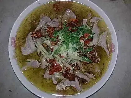Boiled meat