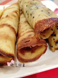 Milk and egg rolls