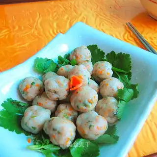 Vegetable fishballs