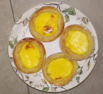 Home-style egg tarts