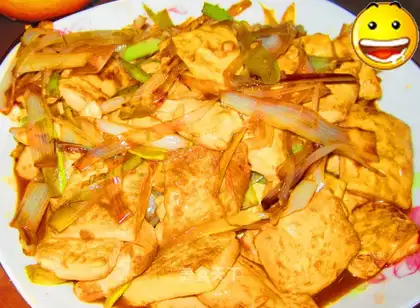 Tofu onions