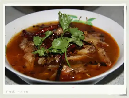Boiled fish