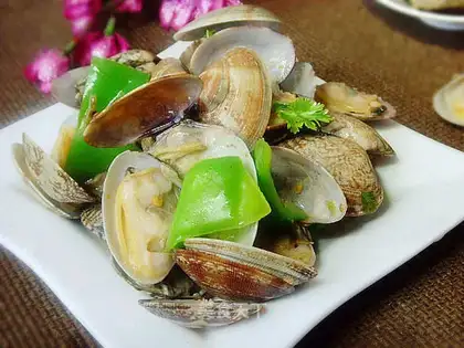 Pop-flake clams