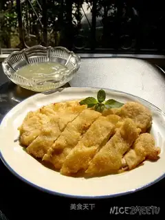 Chicken steak with lemon