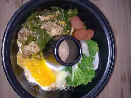 Chili fried meat
