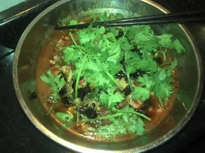 Boiled meat