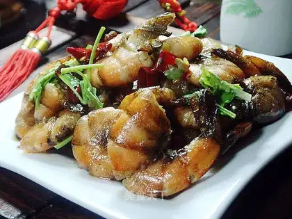Spicy shrimp