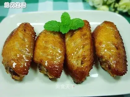 Pear chicken wings