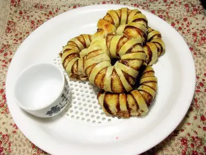 Bean bouquet bread