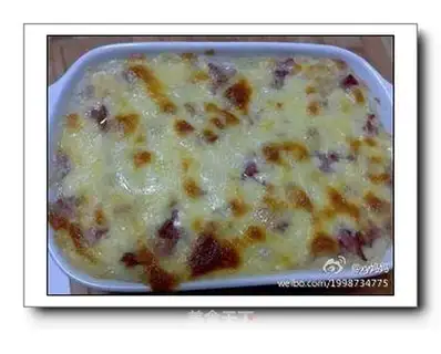 Cheese bacon potatoes