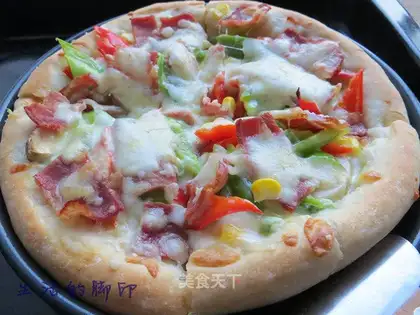 Bacon pizza