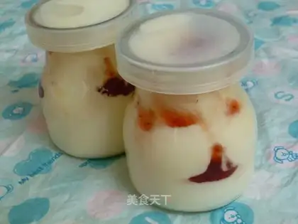 Corn jam mousse
