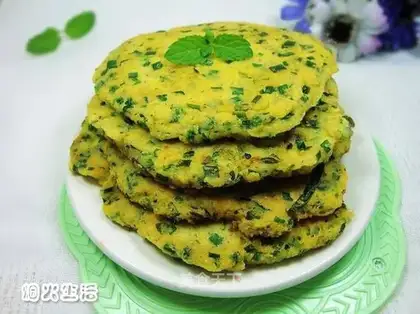 Eggs and bean cake