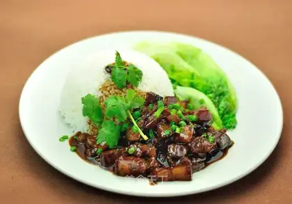 It's meat rice