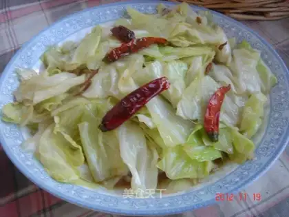 I'll make some cabbage