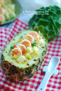 Shrimp pineapple