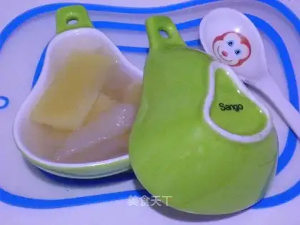 Cane pears soup