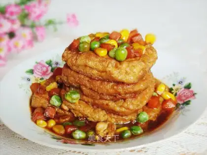 Red burning tofu